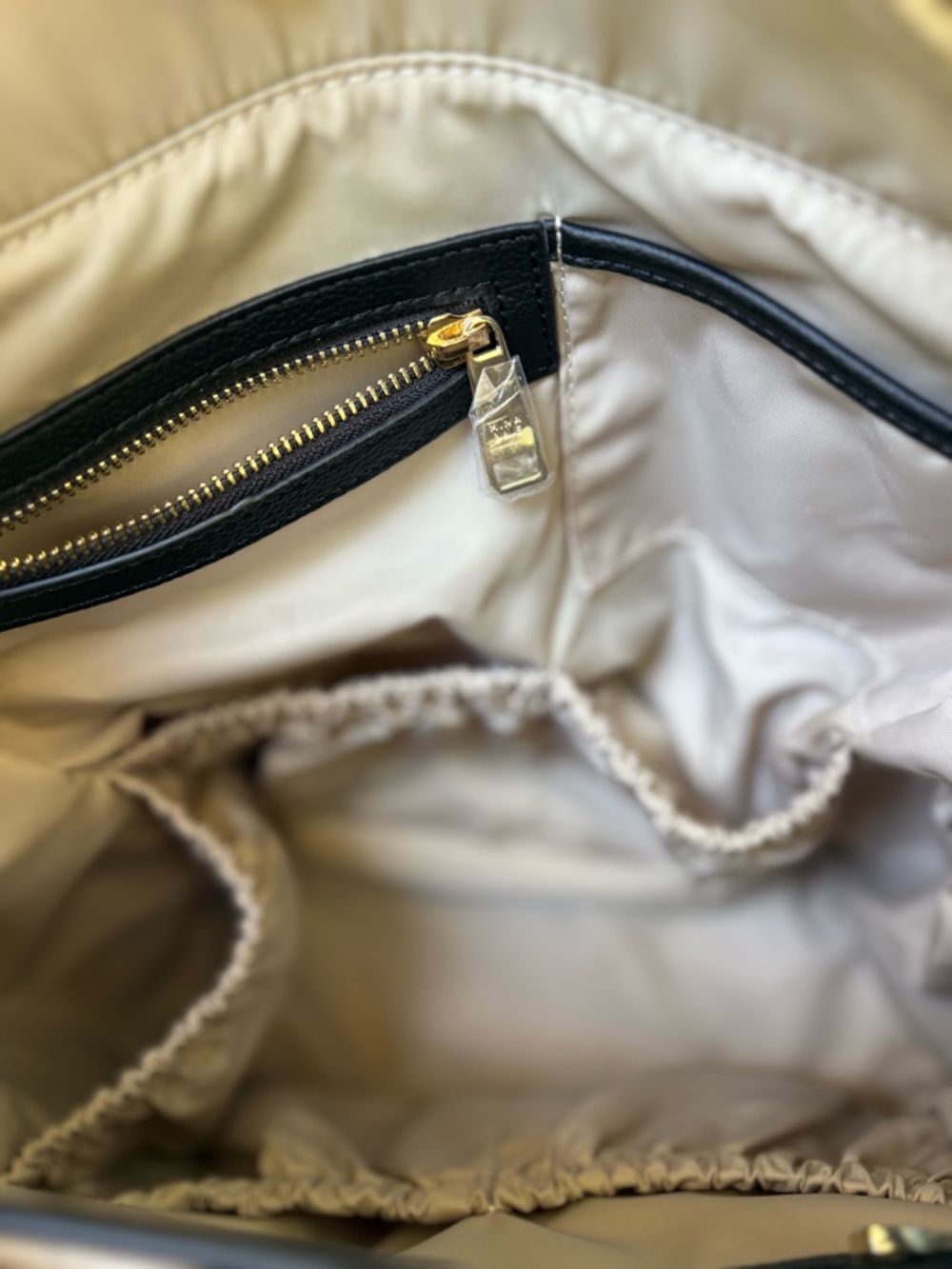 Mina Baie Kinney leather diaper bag and Backpack black sold out online - Picture 16 of 16